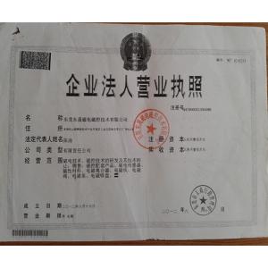Dongguan Dongsheng Magnetic Technology Co.,Ltd. Certifications