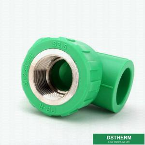 Green Female Threaded Tee Din 8077 Ppr Pipe Fittings
