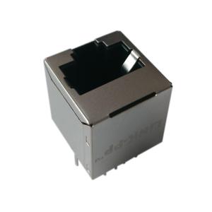 LPJE6814DNL Vertical RJ45 Jack , 8P8C Shield Top Entry Without Magnetic