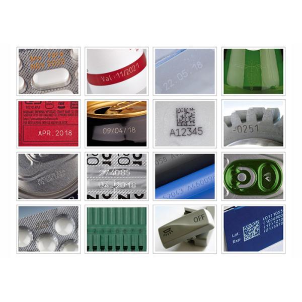 Green Light End Pump Laser Marking Equipment Light Weight Stable Performance