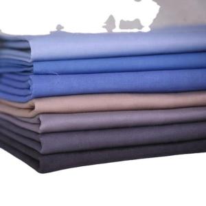 SOLIDS Pattern TC 65 35 Poplin Smooth Fabric for Customized Flame Retardant