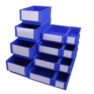 Quality NO Foldable PP Parts Box for Warehouse Organization Multi-Function Shelf and Stackable for sale