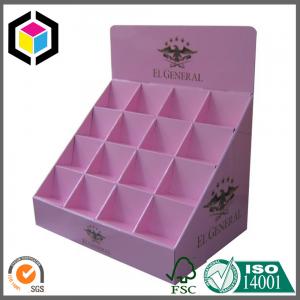 Quality Elegant Custom Color Printing Display Box; Cosmetics Product Corrugated Display Box for sale