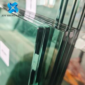 Rectangular Tempered Laminated Glass 6.38mm PVB Film Safety Glass