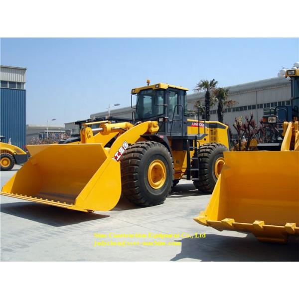 XCMG 6T Shovel Wheel Loader Construction Tractors LW600KV Bucket Capacity 3m3