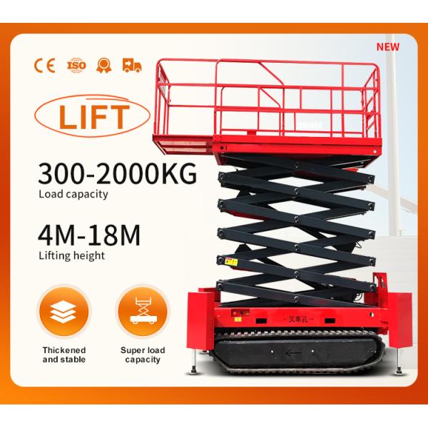 New Hydraulic Scissor Lift Platform for Construction New Lifting Equipment for Hotels