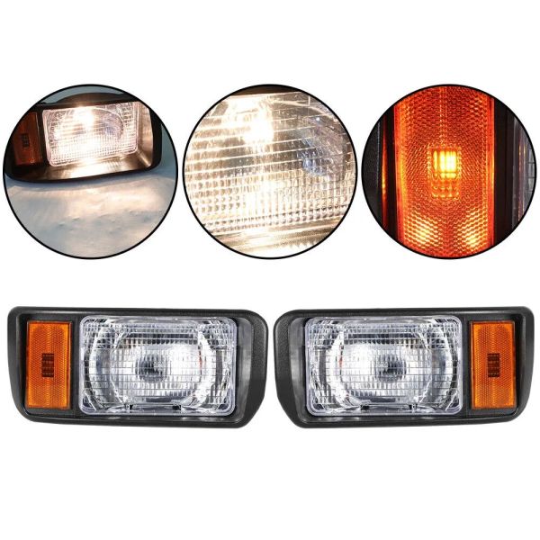 Buy 12V Waterproof Golf Cart Light Kit with Halogen Headlight and LED Taillight for Club Car DS 50000 Pieces/Year at wholesale prices