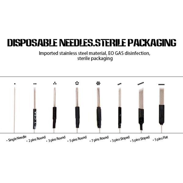 Medical Grade Permanent Makeup Needles 49 / 63 / 75mm Length