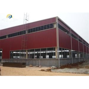 Large Span Prefabricated Steel Structure Customized Height Standard