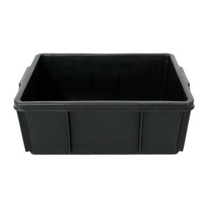 Black Soldier Fly Plastic Crates 360x270x130mm for Transportation and Organizati