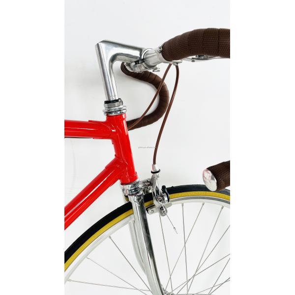 Cr-Mo Steel Frame Fixie Bicycle with Classic Lugged Frame and 11KG Lightweight Design