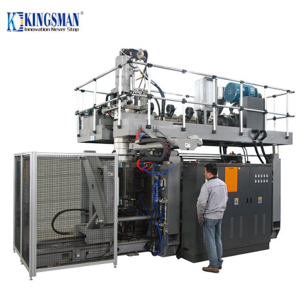 Buy HDPE Plastic Drum Blow Molding Machine , 60L Drum Extrusion Blow Molding Machine at wholesale prices
