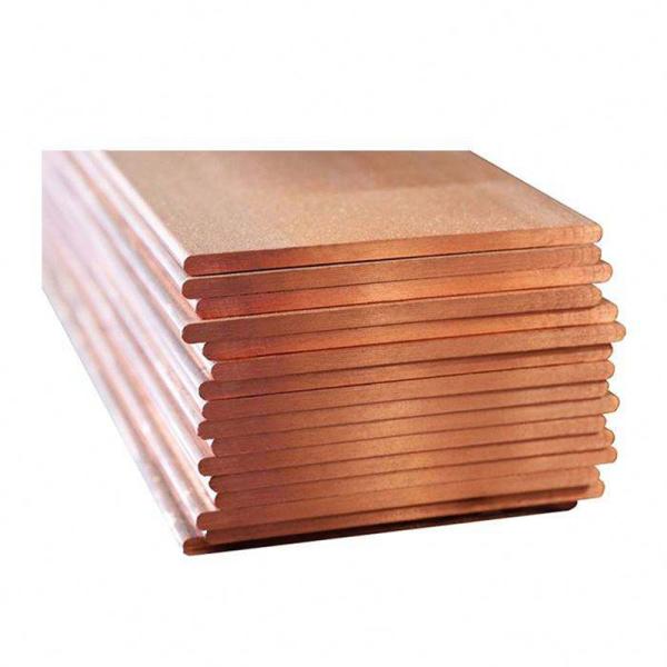 Buy C11000 C12200 C21000 Copper Brass Metals , Polished Copper Cathode Plates at wholesale prices