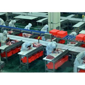 Beef Split Meat Production Line / Processing Line 100-300 Cattle Per Hour Speed