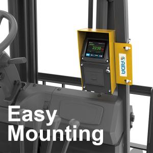 Professional Digital Forklift Scales 5000kg Balance Industrial Truck Use