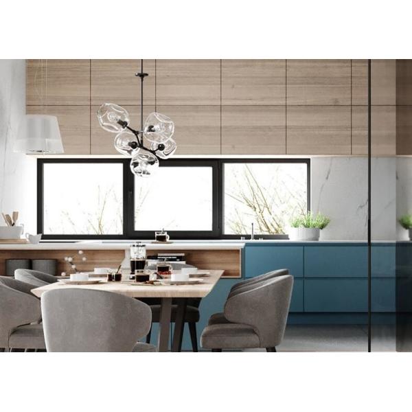 2.2M E1 Grade Contrasting Countertops And Kitchen Island With Drawers On Both Sides