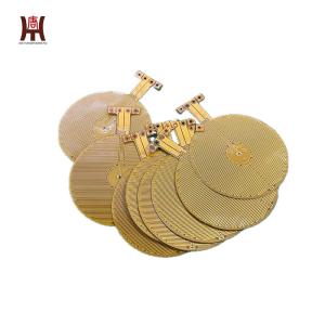 Round Shape Pi Thin Film Flexible electric heater