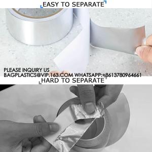 Aluminum Tapes (3.9Mils), 2'*65 Feet Foil Tape, Metal Insulation Tape, Heavy