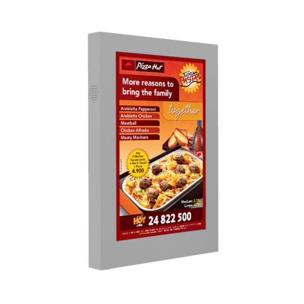 Solar Power Exterior Digital Signage , OEM/ODM Display Monitors For Advertising