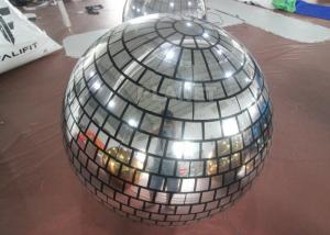 Quality PVC Giant Dazzling Hanging Disco Balls KTV DJ Inflatable Mirror Disco Ball for sale
