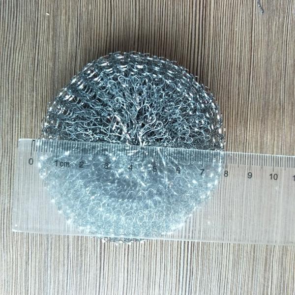 18g Galvanized Steel Scourer for Grill Wash/3PCS