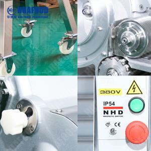 Electric Industrial Beef Dicer / Diced Frozen Meat Cutting Machine