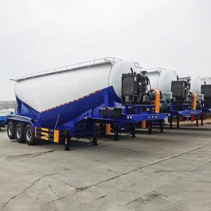 3 Axle Cement Tanker Semi Trailer Fly Ash Transport