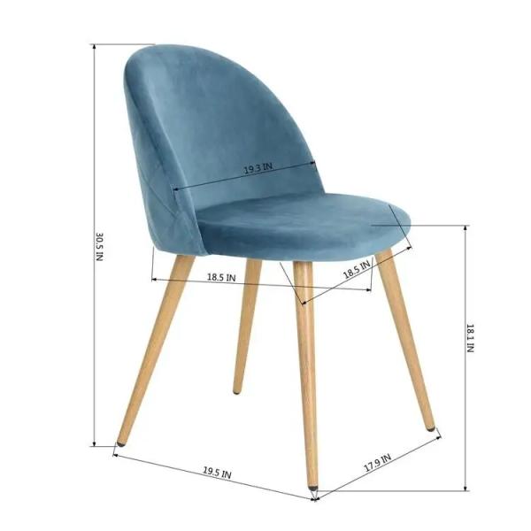 Ergonomic design of restaurant chair