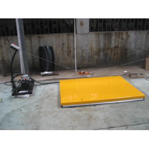 Hydraulic Scissor Auto Pallet Lift Table With Ramp 1600x1140mm