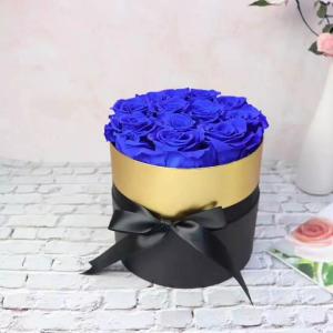 Free shipping natural fresh preserved roses packing in gift box