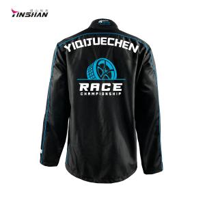 Sportswear for Auto Racing Enthusiasts Men's Long Sleeve Jacket for Motorcycle