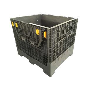 Custom size high quality foldable transportation plastic pallet box warehouse