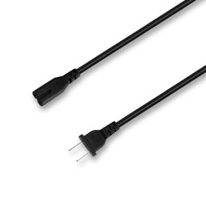 Figure 8 Nema 1-15p AC 2 Pin IEC 320 C7 Power Cord Polarized