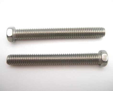Hardware Hex Head Bolt Slotted Flat Low Carbon Steel M50 M9 Hex Bolt L7 Astm A320 Bolts