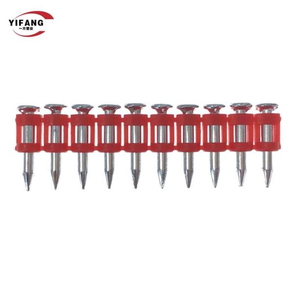 Continuous Gas Guns Steel Concrete Nails For Cement Walls Various Size