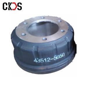 China Truck Part Brake Drum For Hino 500 43512-5050 on sale