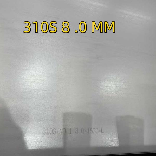 1D Surface Grade 310S 310H Stainless Steel Plates 1500-2000mm Width 3.1 Certificate