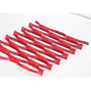 4m Red Color Expanded Metal Wire Mesh Width 1m Strand Width 4mm