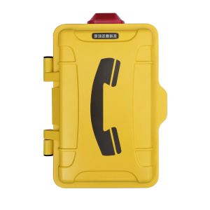 Heavy Duty Industrial Weatherproof Telephone with 3W Buzzer Strong Noise