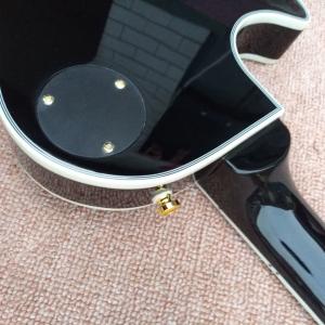 New Full Hollow Body L5 Electric Guitar Flamed Maple Top Jazz Bigsby Bridge