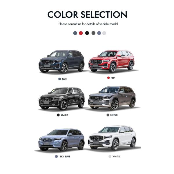 JILI Xingyue L 5-Door Suv Smart Adult Mobility Electric Vehicle Car 4770x1895x1689mm