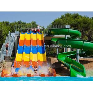 Water Park Manufacturer Fiberglass Swimming Pool Slides Project Popular