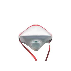 Quality FFP3V Foldable Dust Mask , Valved Respirator Mask For Construction Industry for sale