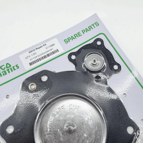 C113686 C140742 ASCO 2.5-inch Diaphragm Repair Kit Pulse Valve SCG353A051 Dust Collector Accessories