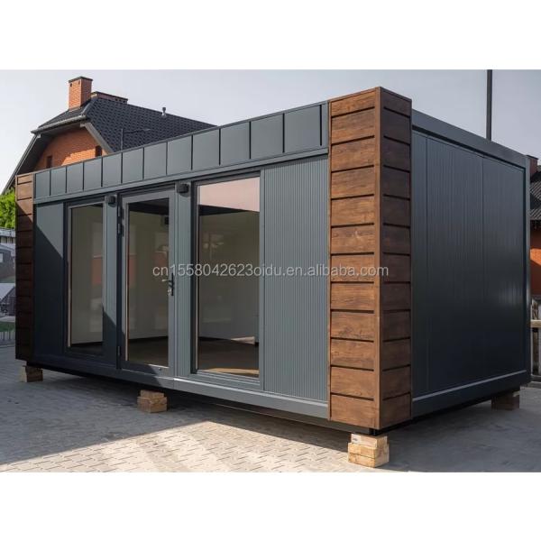 Backyard House Garden Pod with Prefabricated Office and Aluminum Alloy Windows