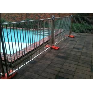 Protecting Temporary Site Security Fencing , Mobile Security Fence Movable