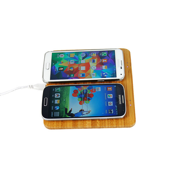 Buy Wooden wireless charger for all QI enabled device power bank at wholesale prices