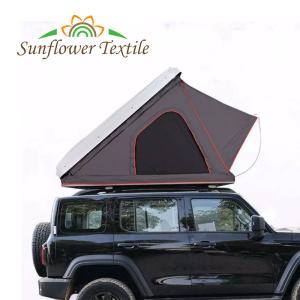 210x130cm Waterproof Camping Tent Area Wedge Aluminium Triangle Roof Top Tent