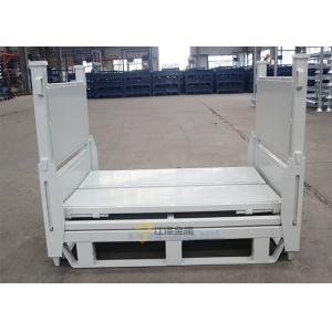 Q235 Steel Stillage Cage Crates Sheet Metal Pallet Custom 940x545mm
