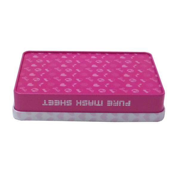 Buy fashion rectangle cosmetic tin at wholesale prices